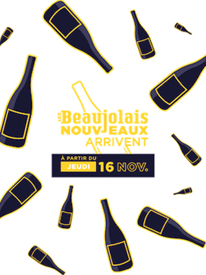 Beaujolais nouveau à la Maison des Vins fins