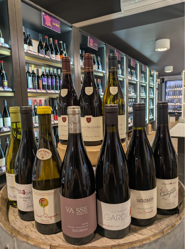 Les arrivages de Frans : de belles bouteilles plein les cartons