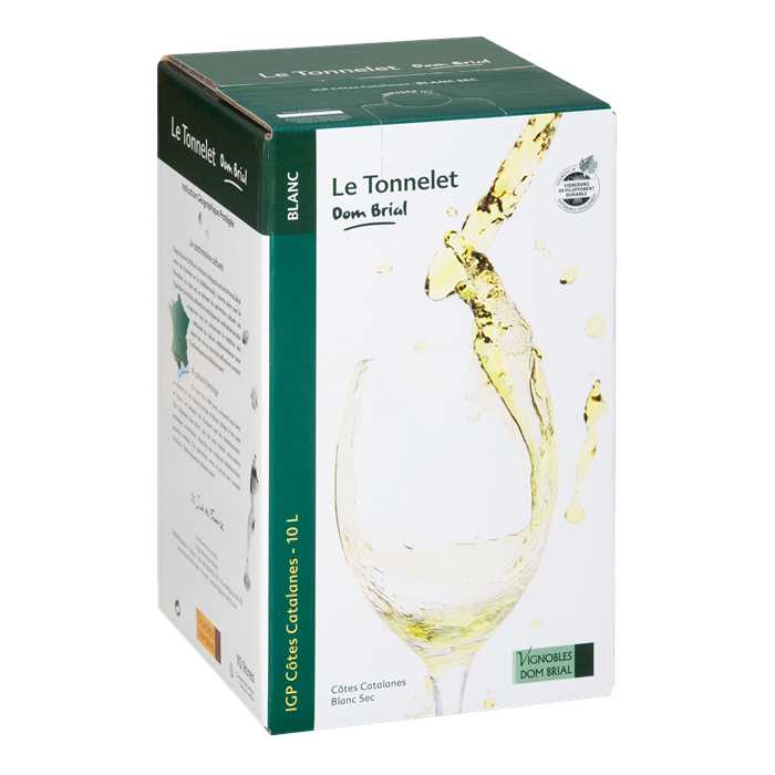 BIB 10 litres blanc V.D.P. Côtes Catalanes BIB 10 litres blanc V.D.P. Côtes Catalanes