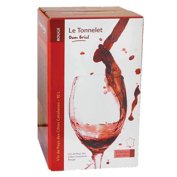 BIB 10 litres rouge V.D.P. Côtes Catalanes BIB 10 litres rouge V.D.P. Côtes Catalanes