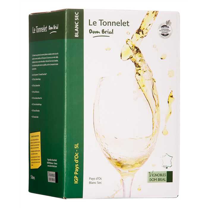 BIB 5 litres blanc V.D.P. Côtes Catalanes BIB 5 litres blanc V.D.P. Côtes Catalanes