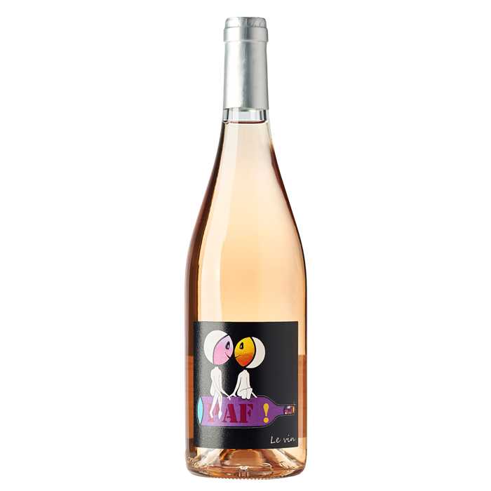 Cévennes "Paf le Vin" rosé (étiquette réalisée par Gil Hautois)
