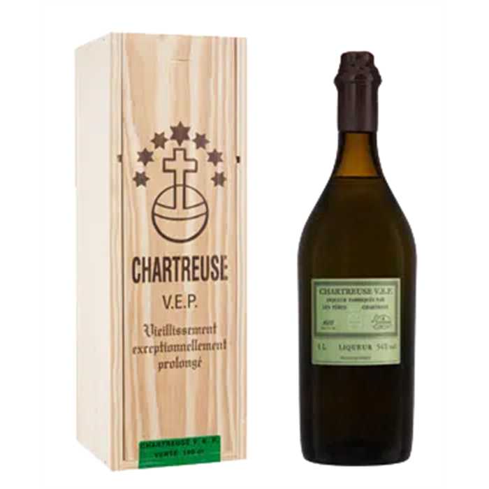 Chartreuse verte VEP (le litre) Chartreuse verte VEP (le litre)