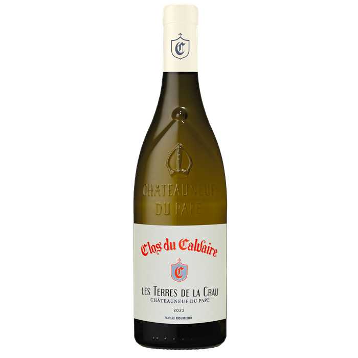 Châteauneuf du Pape blanc Clos du Calvaire "Les Terres de Crau" Châteauneuf du Pape blanc Clos du Calvaire "Les Terres de Crau"