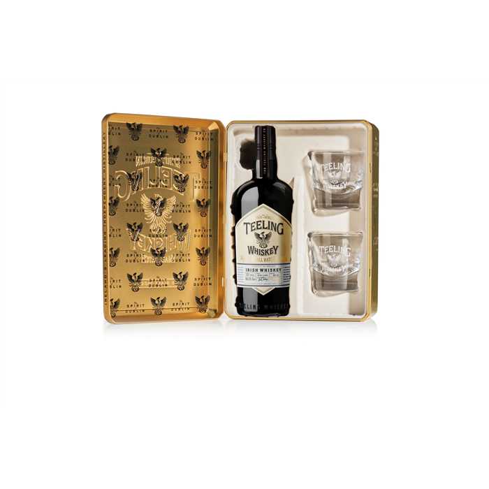 Coffret Teeling Small Batch + 2 verres Coffret Teeling Small Batch + 2 verres