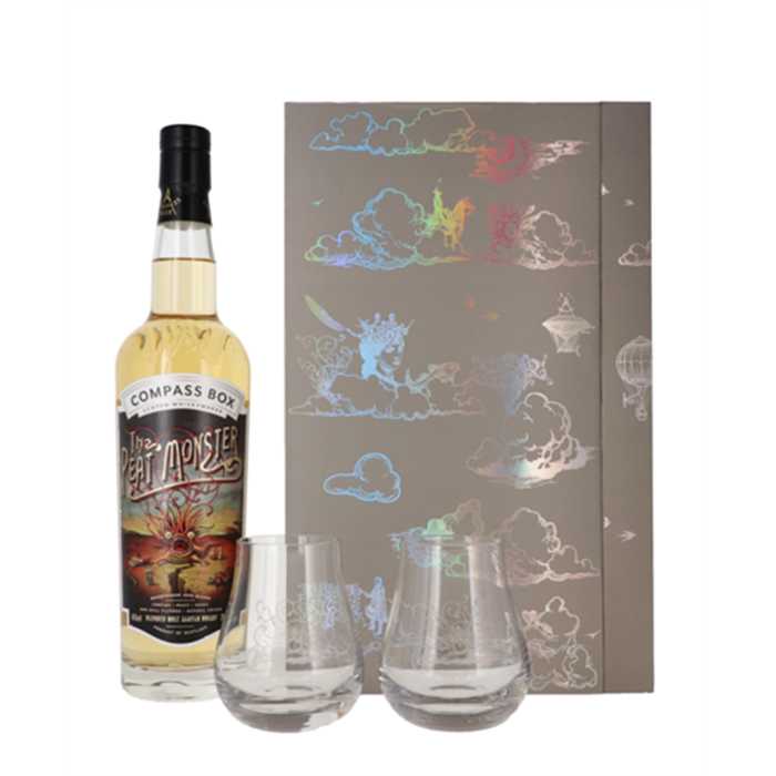 Compass Box Peat Monster + 2 verres Compass Box Peat Monster + 2 verres