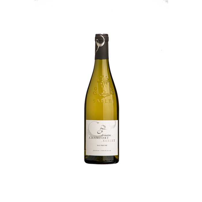 Côtes du Rhône Villages Sablet Domaine de la Perdrière "La Pause" blanc Côtes du Rhône Villages Sablet Domaine de la Perdrière "La Pause" blanc