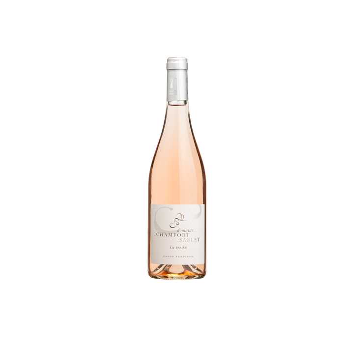 Côtes du Rhône Villages Sablet rosé Domaine de la Perdrière "La Pause" (Vasco Perdigao) Côtes du Rhône Villages Sablet rosé Domaine de la Perdrière "La Pause" (Vasco Perdigao)