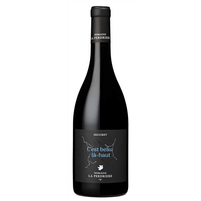 Côtes du Rhône Villages Séguret Domaine La Perdrière "C'est beau là-haut" Côtes du Rhône Villages Séguret Domaine La Perdrière "C'est beau là-haut"