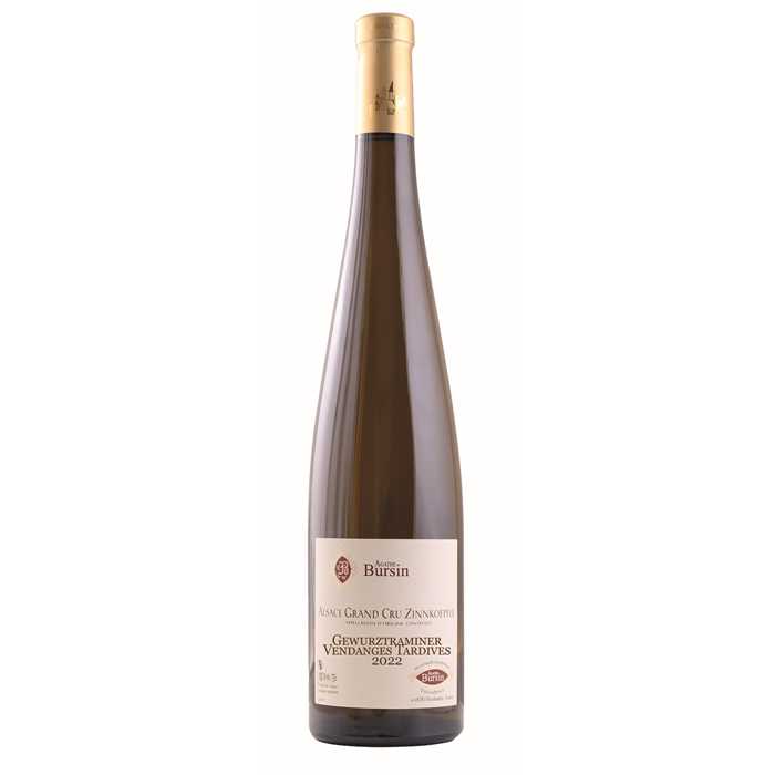 Gewurztraminer Grand Cru "Zinnkoepflé" Vendanges tardives Domaine Agathe Bursin Gewurztraminer Grand Cru "Zinnkoepflé" Vendanges tardives Domaine Agathe Bursin