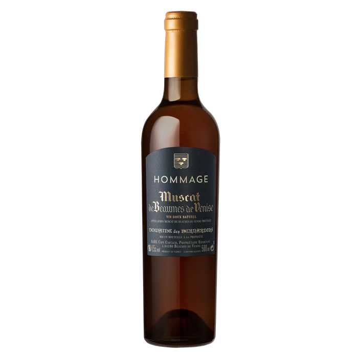 Muscat des Beaumes de Venise "Hommage" Domaine des Bernardins Muscat des Beaumes de Venise "Hommage" Domaine des Bernardins
