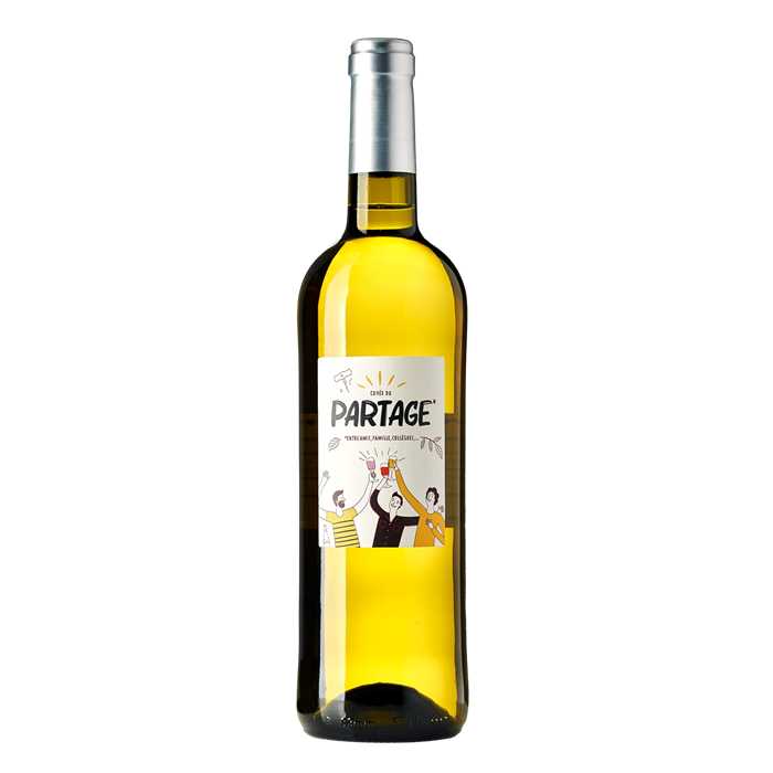 Pays d'Oc blanc "La Cuvée du Partage" Pays d'Oc blanc "La Cuvée du Partage"