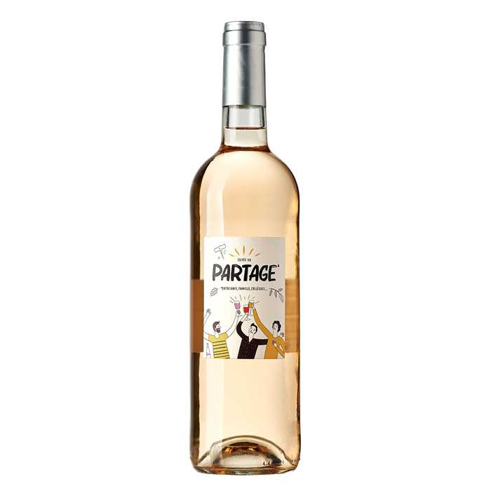 Pays d'Oc rosé "La Cuvée du Partage" Pays d'Oc rosé "La Cuvée du Partage"