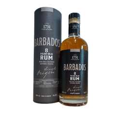 Rhum 1731 Fine and rare Barbados 8 ans