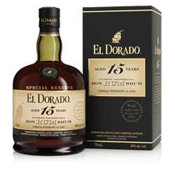 Rhum El Dorado 15 ans (Guyane)