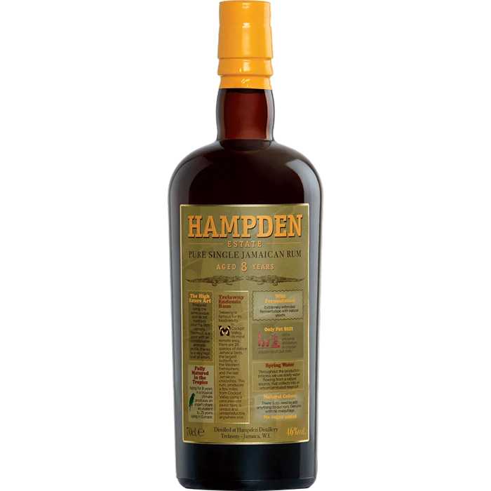 Rhum Hampden Estate 8 ans (Jamaïque) Rhum Hampden Estate 8 ans (Jamaïque)