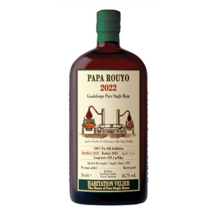 Rhum Papa Rouyo Habitation Velier 2022 56,7° Rhum Papa Rouyo Habitation Velier 2022 56,7°