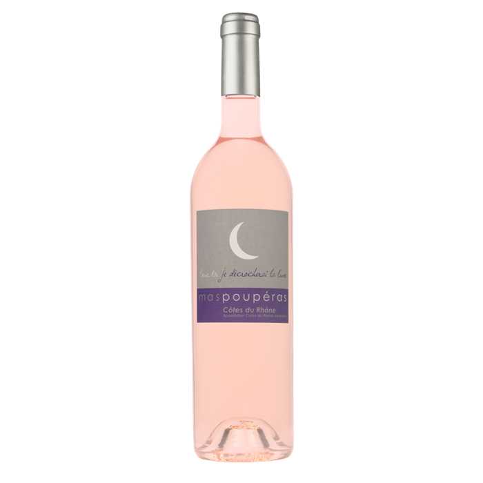 ROSE Côtes du Rhône Mas Pouperas "Pour toi, je décrocherai la Lune" ROSE Côtes du Rhône Mas Pouperas "Pour toi, je décrocherai la Lune"