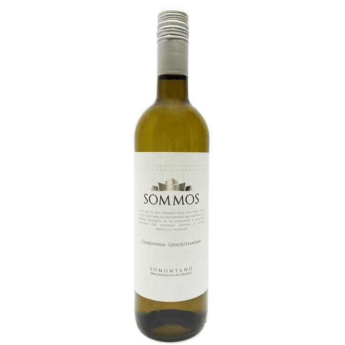 Somontano Bodega Sommos Chardonnay-Gewurztraminer (Espagne) Somontano Bodega Sommos Chardonnay-Gewurztraminer (Espagne)