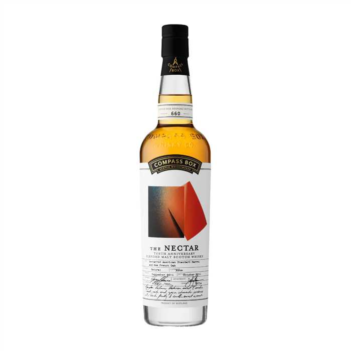Whisky Compass Box 15 ans the Nectar Whisky Compass Box 15 ans the Nectar