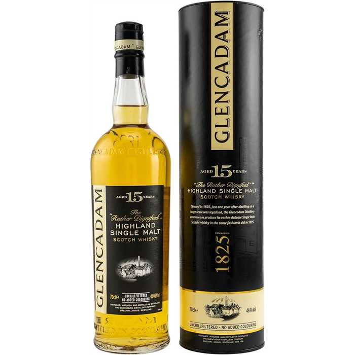 Whisky Glencadam 15 ans (Highlands) Whisky Glencadam 15 ans (Highlands)