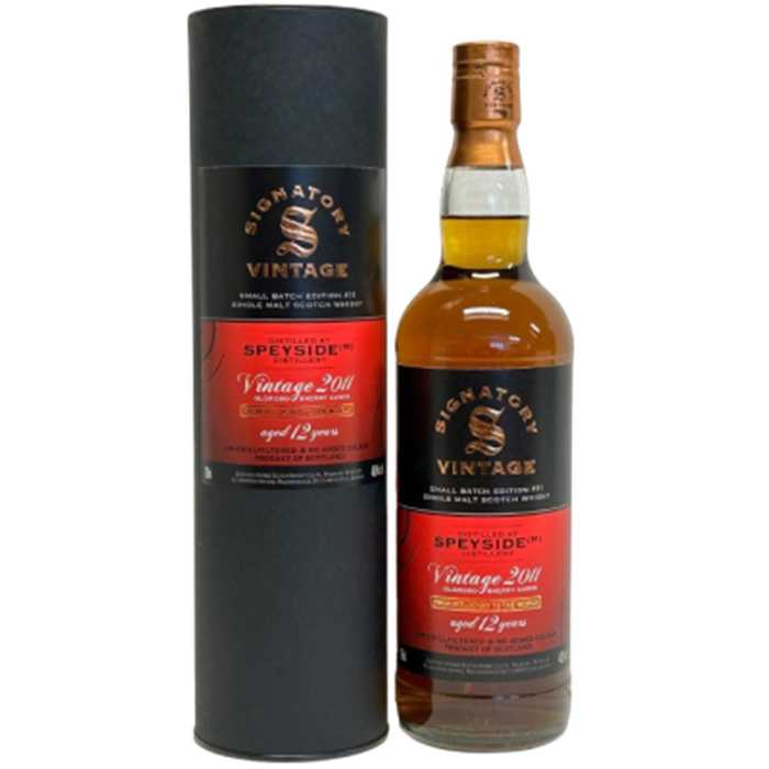 Whisky Signatory Vintage Speyside 2011 12 ans 48,2° Whisky Signatory Vintage Speyside 2011 12 ans 48,2°