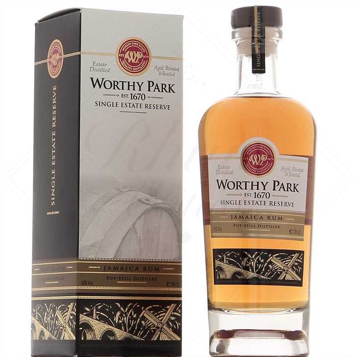 Worthy Park Single Estate Reserve (Jamaïque) Worthy Park Single Estate Reserve (Jamaïque)